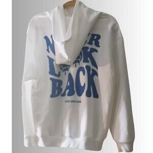 Unisex Teen Never Look Back Hoodie by Shein